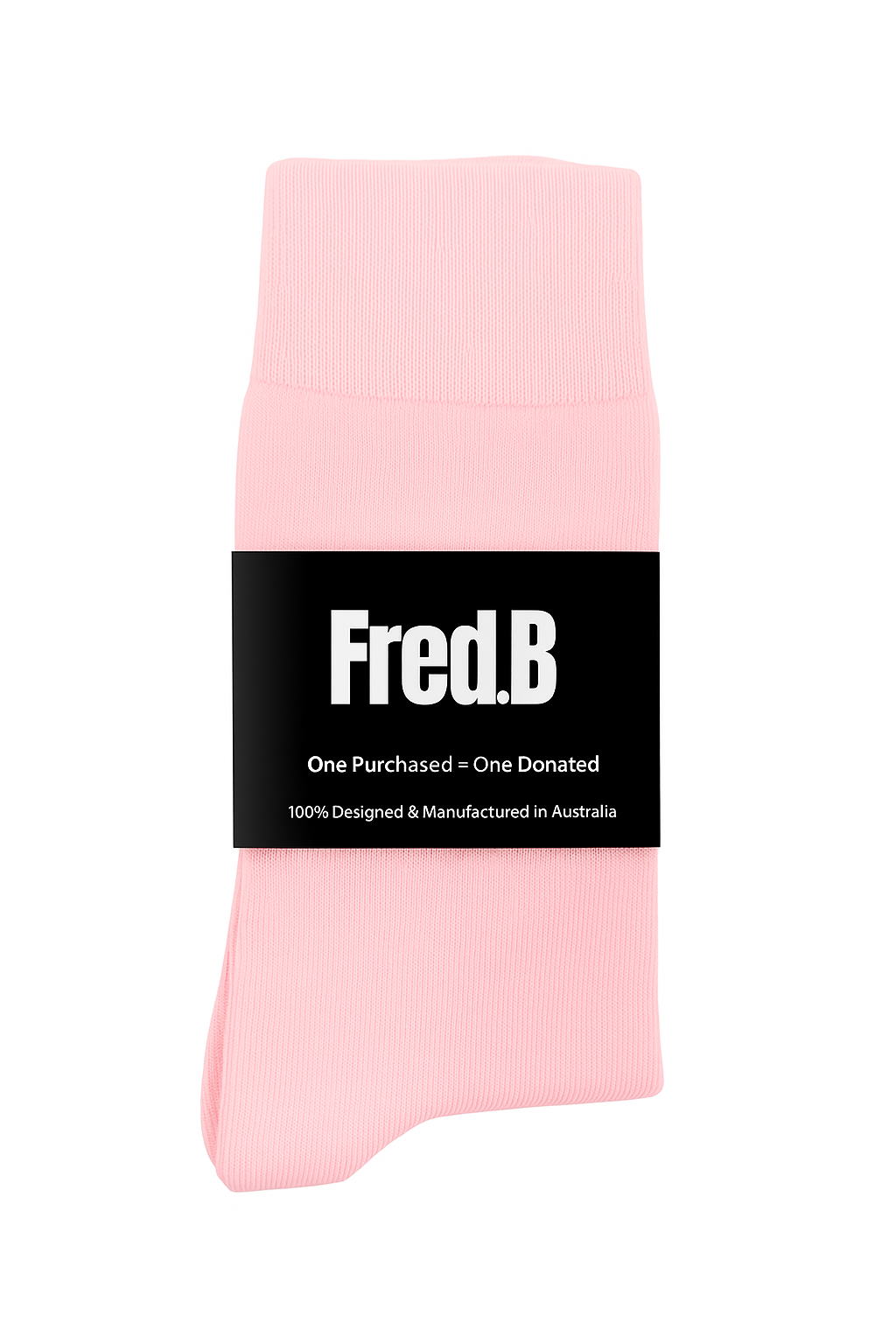 Pink dress socks