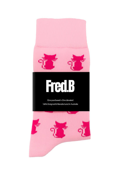 OG set - 3 pairs of Fred.B dress socks.                     Socks Designed to Last. Built to Help.
